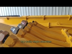 पीसी130 तीन खंड उच्च पहुंच उत्खनन बूम आर्म 24-27T