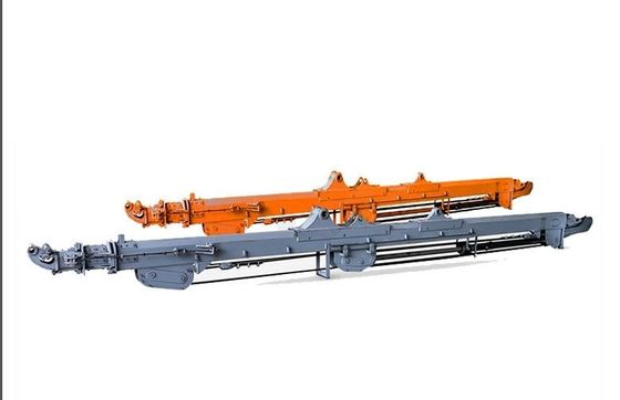 320 के लिए व्यावहारिक Q355B खुदाई टेलीस्कोपिक बूम एक्सटेंशन लंबाई 14 मी