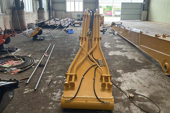 CAT320 PC200 के लिए लॉन्ग आर्म बैकहो मिनी एक्सकेवेटर बूम कैटरपिलर स्टिक