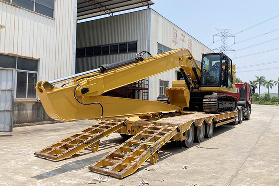 CAT320 PC200 के लिए लॉन्ग आर्म बैकहो मिनी एक्सकेवेटर बूम कैटरपिलर स्टिक