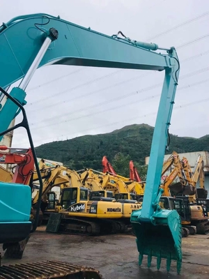 बाल्टी और सिलेंडर के साथ SK200 Kobelco अटैचमेंट लॉन्ग रीच एक्सकेवेटर बूम स्टिक