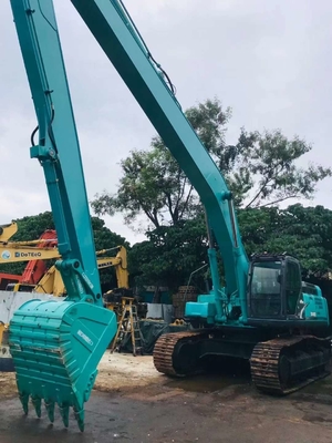 बाल्टी और सिलेंडर के साथ SK200 Kobelco अटैचमेंट लॉन्ग रीच एक्सकेवेटर बूम स्टिक