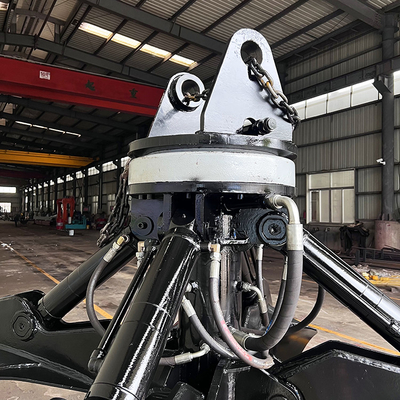 एंटीवायरल NM400 एक्सकेवेटर रॉक ग्रेपल, Q355B 20 टन एक्सकेवेटर के लिए बाल्टी लें