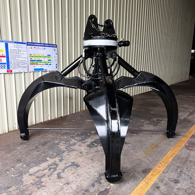 Pc360 300 Zx220 हाइड्रोलिक रॉक ग्रैब, 360 डिग्री कुंडा खुदाई रोटेटिंग ग्रैब