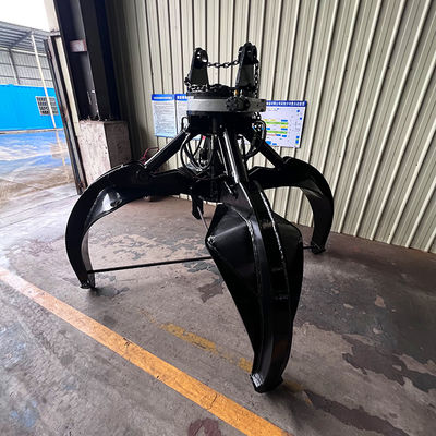 Pc360 300 Zx220 हाइड्रोलिक रॉक ग्रैब, 360 डिग्री कुंडा खुदाई रोटेटिंग ग्रैब