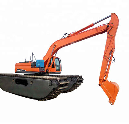 320dl Komatsu PC200 द्विधा गतिवाला खुदाई लंबी बूम शाखा नदी नहर की खुदाई