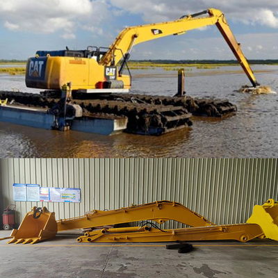 ZX200 PC200 CAT320 के निर्माण के लिए हाई लोड एक्सकेवेटर लॉन्ग रीच बूम