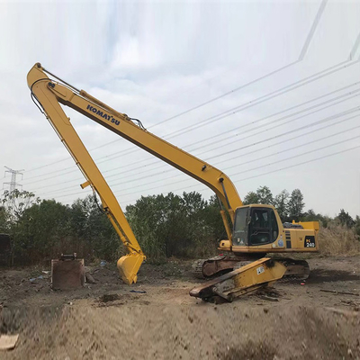 JCB205 SK200 ZX200 के लिए 20-22T लॉन्ग रीच एक्सकेवेटर बूम 16m-18M