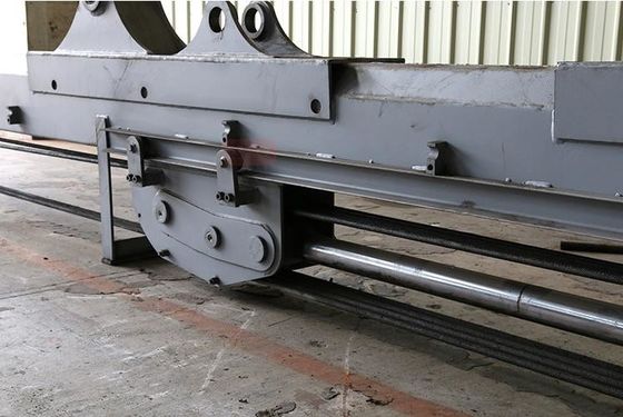 320 के लिए व्यावहारिक Q355B खुदाई टेलीस्कोपिक बूम एक्सटेंशन लंबाई 14 मी