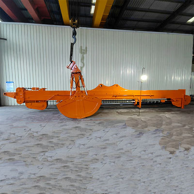 Clamshell दूरबीन बांह लंबी पहुंच बूम 20 मीटर 25 मीटर 30 मीटर के लिए बिल्ली Hitachi Komatsu