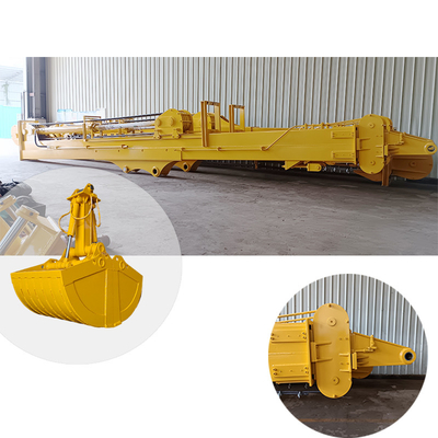 एंटीवायर 20-50ton एक्सकेवेटर टेलीस्कोपिक बूम थ्री सेगमेंट 25m 30m 32m CAT SY PC ZX