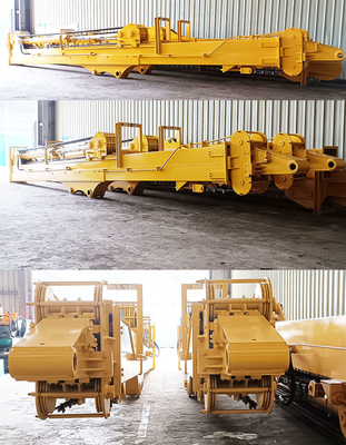 एंटीवायर 20-50ton एक्सकेवेटर टेलीस्कोपिक बूम थ्री सेगमेंट 25m 30m 32m CAT SY PC ZX