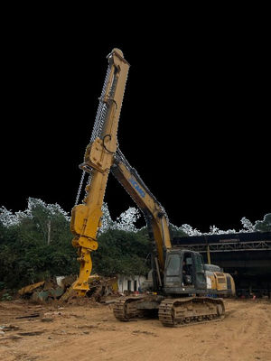 अनुकूलन योग्य खुदाई XE370 तीन चरण दूरबीन बांह BS900 सामग्री बाल्टी या पकड़ 37T ले जाने में अधिक कुशल