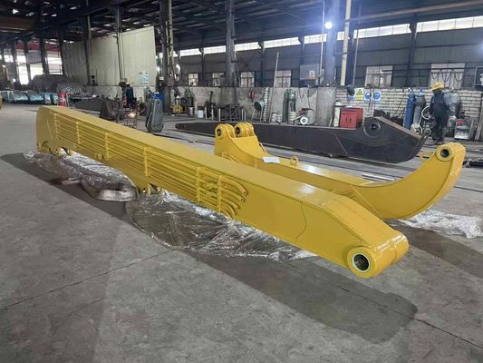 CAT349 22m Q355B उत्खनन ढेर ड्राइविंग आर्म आकार आर्म खोलने कोण लगभग 160 °