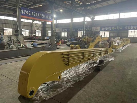 CAT349 22m Q355B उत्खनन ढेर ड्राइविंग आर्म आकार आर्म खोलने कोण लगभग 160 °