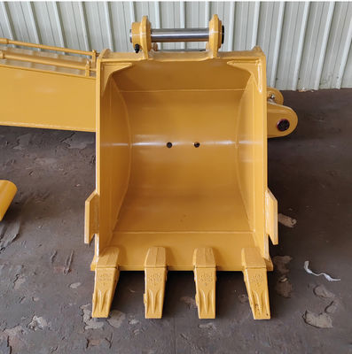 खुदाई मशीन लंबी पहुंच बूम और हाथ के लिए 323D2L 16m अच्छी कठोरता वेल्डिंग प्रदर्शन