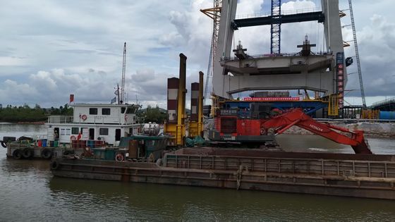 KOBELCO Hitachi के लिए बाल्टी और सिलेंडर के साथ लंबी बांह खुदाई बांह