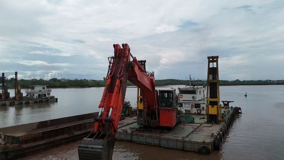 CAT KOBELCO Hitachi के लिए बाल्टी और सिलेंडर के साथ लंबी बांह खुदाई बांह