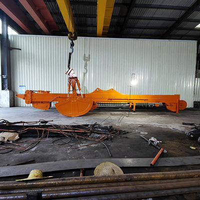 उच्च गुणवत्ता वाला 20-मीटर तीन-खंड टेलीस्कोपिक आर्म बिक्री के लिए, क्लैमशेल बकेट के साथ