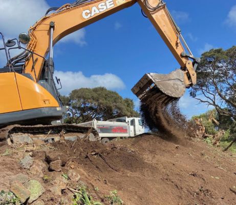 कैट312 पीसी130 स्केलेटन उत्खनन बाल्टी, टिकाऊ उत्खनन बैकहो अटैचमेंट