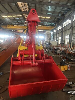 अच्छी गुणवत्ता बेस्ट सेलिंग एक्सकेवेटर शेल क्लैम ग्रिप बाल्टी एक्सकेवेटर संलग्नक