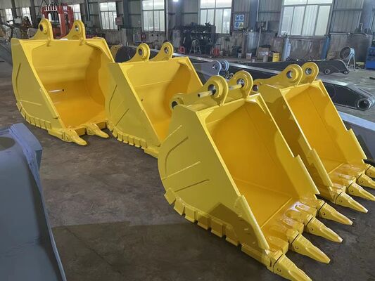 Heavy-Duty Rock Bucket for Construction Custom Heavy-Duty Rock Bucket Rock Grading Bucket for Liebherr Caterpillar