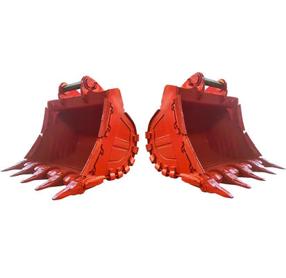 Excavator Digging Bucket Rock Bucket Attachment for Excavator Durable Rock Bucket for Construction Sites