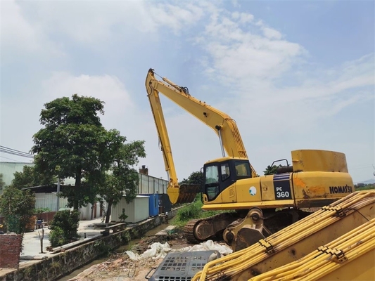 2 खंड 0.8cbm 37-39T मिनी एक्स्कवेटर आर्म, एक्सकेवेटर के लिए 18 मीटर लॉन्ग रीच आर्म बूम