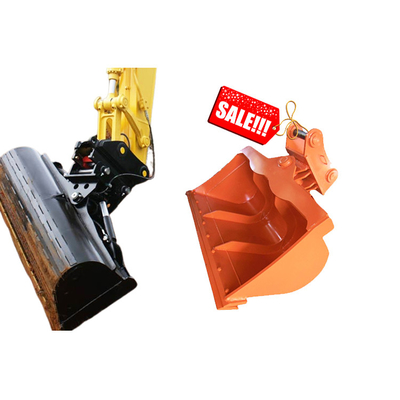 एकल / डबल सिलेंडर के साथ CAT312 PC130 खुदाई झुकाव बाल्टी