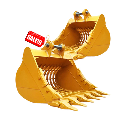 CAT320 ZX330 खुदाई करने वाली बाल्टी, OEM ODM टिकाऊ कंकाल बाल्टी