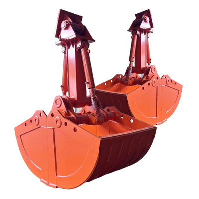 0.8cbm / 1cbm Excavator Clamshell Bucket For CAT320 ZX200 DX200 SK200