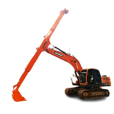 JCB205 CAT320 के लिए एक्सकेवेटर 14M टेलीस्कोपिक डिपर आर्म लॉन्ग रीच बूम हाई स्ट्रेंथ
