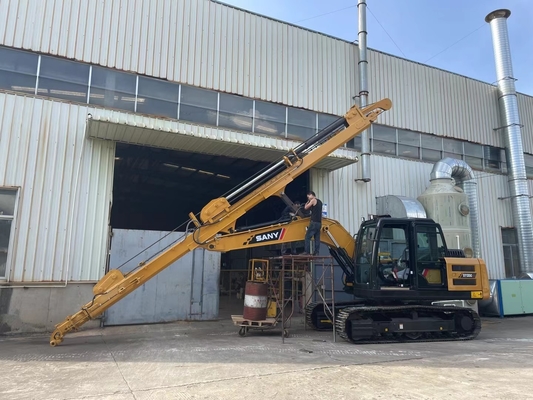 Hitachi Komatsu Kato के लिए उत्खनन मशीन पर टिकाऊ लंबी दूरी का दूरबीन बूम
