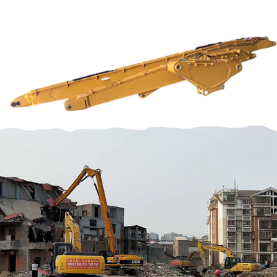 निर्माता 19 - 22 मीटर 30 - 38 टन उत्खनन के लिए उच्च पहुंच विध्वंस बूम विस्तार बांह