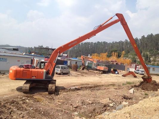 SK120 SK130 312 313 PC120 ZX130 12-13 टन उत्खनन उपकरण स्पेयर पार्ट्स 13m-14m विस्तारित बांह बूम लंबी पहुंच बूम निर्माण मशीनरी